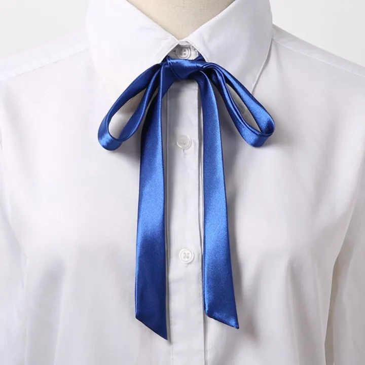 Fashion%20Thin%20Satin%20Bow%20Tie%20Vintage%20JK%20Fancy%20Necktie%20Knot%20Shirt%20Accessory%20Elegant%20Ribbon%20-%20Image%207