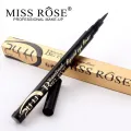 Miss Rose Liquid Eyeliner Waterproof Eye Liner Pencil Black Easy To Wear Fast/Quick Dry Eye Pencil.. 