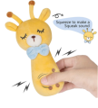 Rattle With Sound Soft Toy _Rabbit. 