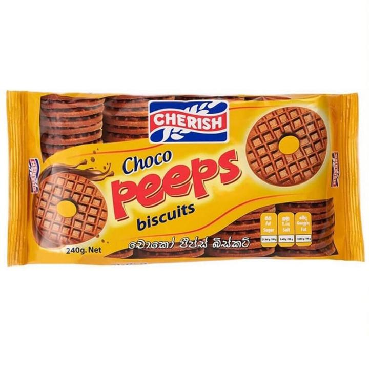 Cherish Choco Peeps Biscuit - 240g