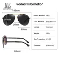 LouisWill Mens Oversized Polarized Shades Sunglasses Outdoor 100% UV Protection Lightweight Eyewear with Free Box. 