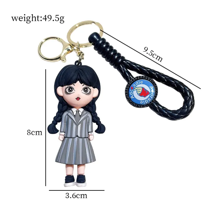 Anime%20Wednesday%20Addams%20Keychain%20Adams%20Family%20Cute%20Figure%20Doll%20Keyring%20Bag%20Pendent%20Car%20Key%20Accessories%20Gift%20for%20Men%20Women%20Friends%20-%20Image%206