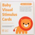 Baby Visual Stimulation Card Toy Black White Flash Cards High Contrast Visual Stimulation Learning Toys for Children. 