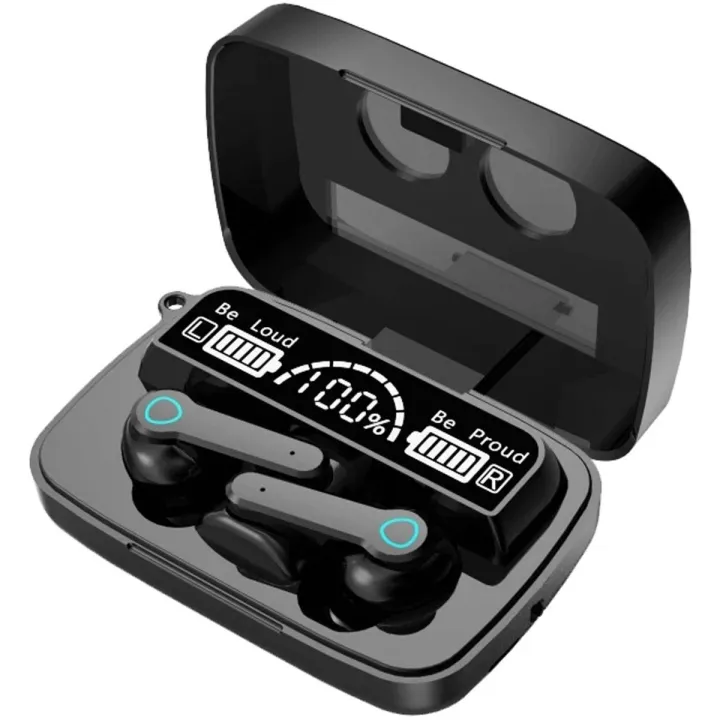 M19 TWS Bluetooth 5.0 Earphones M19 Wireless Headphones 9D Hifi Stereo Sports Waterproof Mini Wireless Earphone Headset Microphone android ios Bluetooth ear buds 9D TWS headphone airpods