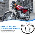JDXHLAU Motorcycle Electrical Wiring Harness Wire Cable for Jiling CG125 ZJ125 CDI Regulator Ignition Coil. 