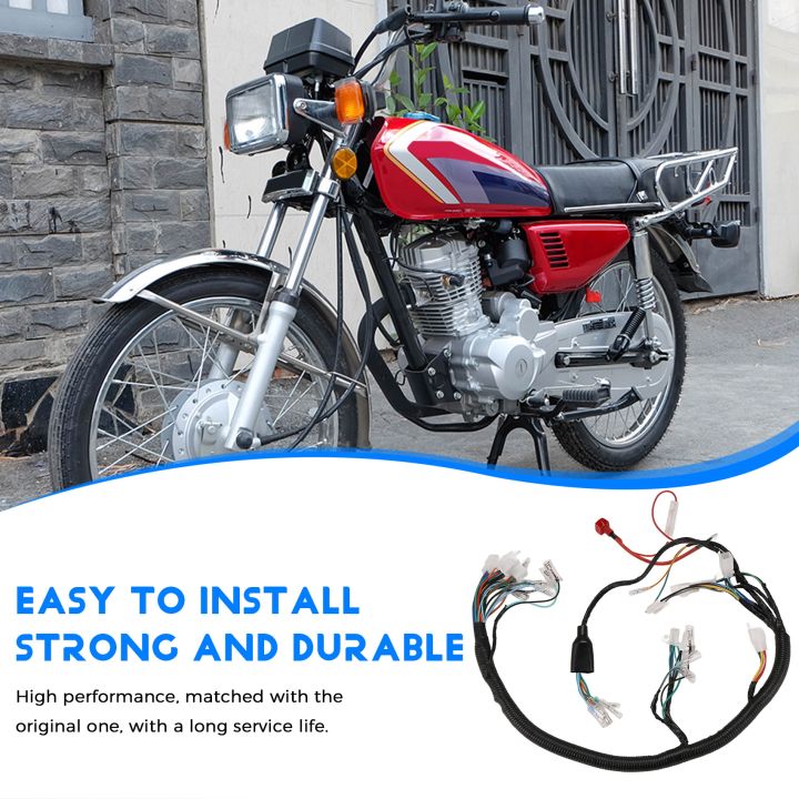 JDXHLAU%20Motorcycle%20Electrical%20Wiring%20Harness%20Wire%20Cable%20for%20Jiling%20CG125%20ZJ125%20CDI%20Regulator%20Ignition%20Coil%20-%20Image%202