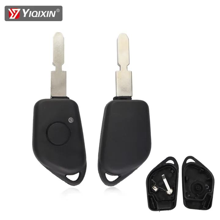 【Nice Day Toy Findings Store】YIQIXIN 1 Button Remote Key Shell For Citroen For Peugeot 406 Car Key Remote Case Uncut 406 Blade