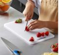 Plastic Kitchen Vegetable Cutting Board. 