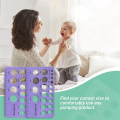 Flange Silicone Ruler Flange Size Measuring Ruler Soft Silicone Flange Sizer, Breast Pump Size Tool. 