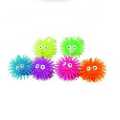 Ayogya set 4: Pair of Led silicone rubber ball toy for kids (soft toy with color and light). 