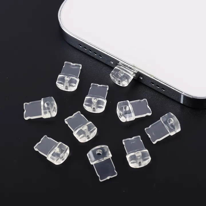 2pcs%20DIY%20Anti%20Dust%20Plug%20Transparent%20Charge%20Port%20Dust%20Plugs%20For%20iPhone%20Type%20C%20Android%203.5mm%20Stopper%20Protector%20Cap%20Mobile%20Phone%20Pendant%20-%20Image%205