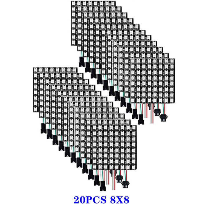DC5V%20WS2812B%20Individually%20Addressable%20Led%20Panel%20Module%208X8%208X32%2016X16%20Small%20Screen%20Matrix%20Pixel%20Flexible%20Bending%203Pin%20Connection%20-%20Image%203