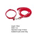 Pet Accessories Polyester Cat Harness and Leash Set with Bell Colorful Dog Harness Belt Detachable Paw Pattern Puppy Halter Kitten. 