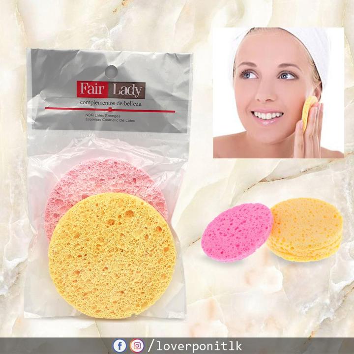 Scrub sponge for facial