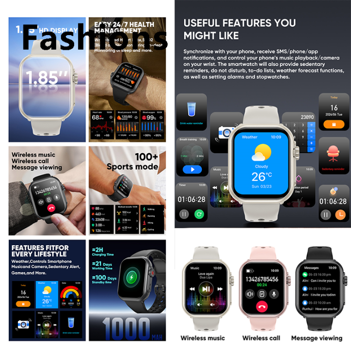 Fashions%20Luxury%20Watch%20Ultra%20K62%20Men%20Women%201000mAh%20AMOLED%20100+Sport%20Heart%20Rate%20HD%20Bluetooth%20Call%20GPS%20Track%20Waterproof%20Smart%20Watch%20For%20iOS%20Android%20-%20Image%202