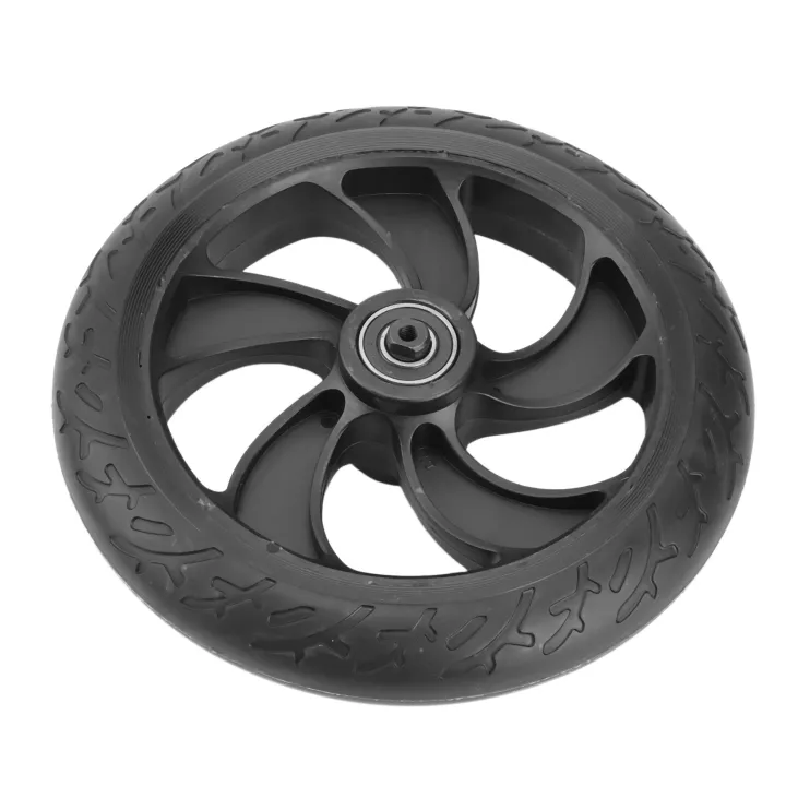 Replacement Rear Wheel Electric Scooter Solid Rear Wheel Back Tire ...