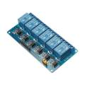 6 Channel 12V Relay Module Low Level Tools DIY Trigger With Optocoupler Isolation For Arduino. 