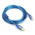 printer cable 1.5 m HQ -BLUE. 