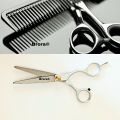 Hair Cutting Flat Scissors Thinning Scissor Shears With Stainless Steel Blades Embroiders Scissors - 1 Pcs. 