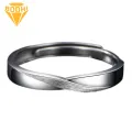 Silver Niche Light Luxury Ring Men's Ring, Simple And Versatile Style. 