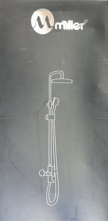 Miller%203%20in%201%20Shower%20Set%20Jet%20/%20Overhead%20Shower%20Telephone%20Shower%20Bath%20Mixer%20Tap%20with%20SS%20Flexible%20Hose%20Bracket%20and%20Fittings%20Round%20Luxury%20Heavy%20-%20Image%203