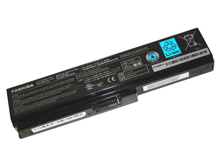 5200mah laptop battery for toshiba Satellite L640 L645 L650 L655 L670 L675 L700 PABAS117 PABAS215 PA3816U-1BAS