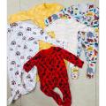 3 Pieces Baby Sleeping Bodysuit Set Baby Full Suite Baby Winter Dress  Baby Sleep Suite. 