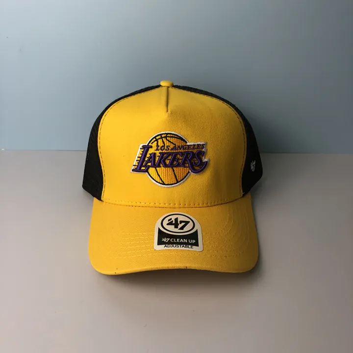 ren%20rand%20eam%20Lakers%20aseball%20Cap%20en's%20All-atch%2047brand%20Cap%20Women's%20Summer%20Sunshade%20Sun-rotectie%20et%20at%20-%20Image%208