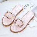 【WEJA】 Cln Sandals Hiking Gimi Flat Formal Korean Sandals Shoes For Womens Woman Flat All-match Casual Open-toed Roman Style Women's Sandals. 