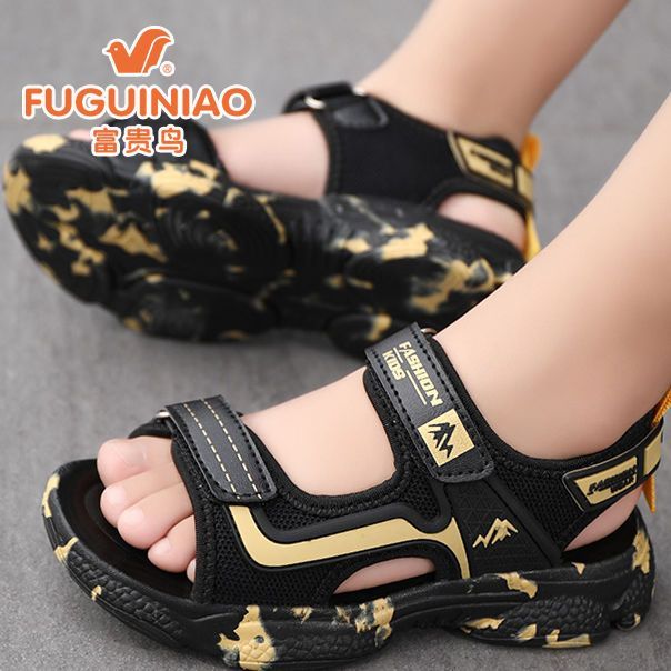 FGN%20Children's%20Sandals%20Summer%20Middle%20and%20Big%20Children%20Boy's%20Beach%20Shoes%20Teen%20Sneakers%20Super%20Lightweight%20Boys%20Sandals%20-%20Image%203