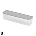 【Hot】 Rectangular Sealed Pasta Spaghetti Box Hermetic Jar Spaghetti Box Tool Plastic Fruit Box Refrigerator Kitchen Storage Kitch K9C1. 