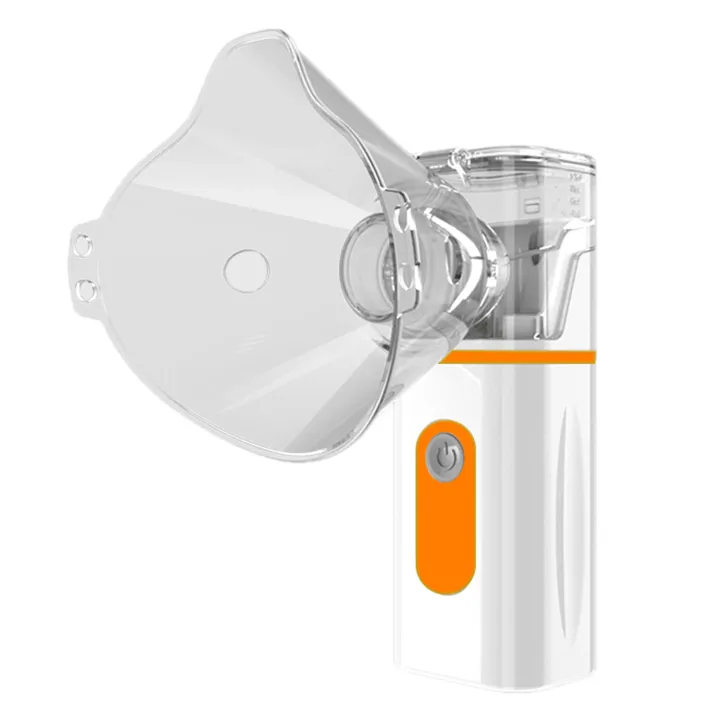 Handheld Nebulizer Atomizer Steam Inhaler Mesh Nebulizer Household Portable Atomizing Sprayer Electric USB Nebulizer Machine for Children and Adults