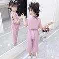 Kids Girls Clothes Suit Korean Style Clothing Casual Two-Piece Set Blazer Girl Clothes. 
