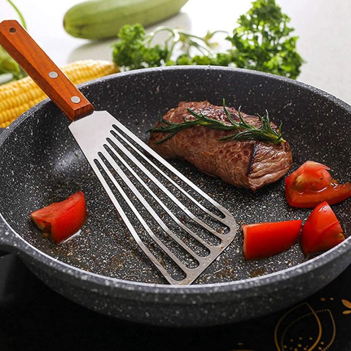 Stainless%20Steel%20Fish%20Spatula%20Turner,%20Wood%20Handle%20Fish%20Spatula,%20Slotted%20Turner,%20Kitchen%20Metal%20Spatula%20for%20Flipping%20Frying%20-%20Image%204