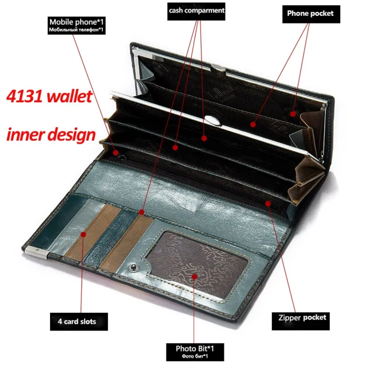 WESTAL%20Women's%20Wallet%20Genuine%20Leather%20Wallets%20for%20Women%20Purse%20Leather%20Luxury%20Female%20Coin%20Purse%20Women%20Colorful%20Clutch%20Bags%204131%20-%20Image%205