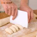 [1 Pieces Multi Purpose Dough Scraper] [ Plastic Pastry Cutter For Cut Bread Cake] [ Kitchen Tools Accessories ]. 