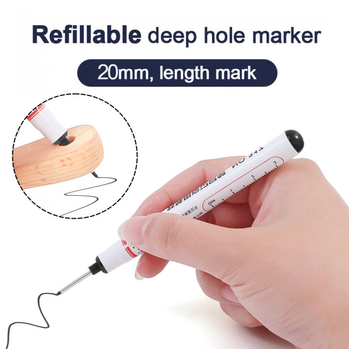 1/3pcs%2020mm%20Multi-Purpose%20Deep%20Hole%20Long%20Nib%20Markers%20For%20Metal%20Perforating%20Pen%20Waterproof%20Decoration%20Marker%20-%20Image%205