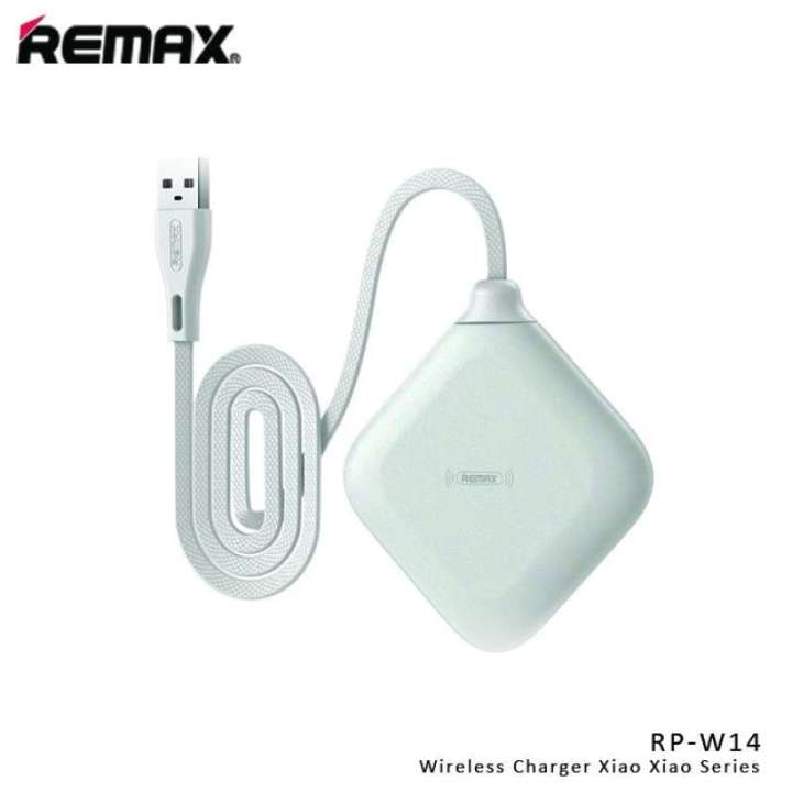 Remax 5 W wireless Qi charger white RP-W14 | Daraz.lk