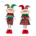 Elf Christmas Dolls Holiday Ornaments Christmas Toy Elf Dolls Decoration. 