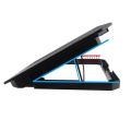 N99 Laptop Cooling [Application Laptop Size:12-16inch] Pad With Adjustable Stand 2 Fans Portable Slim USB Powered External Fans with Bracket. 