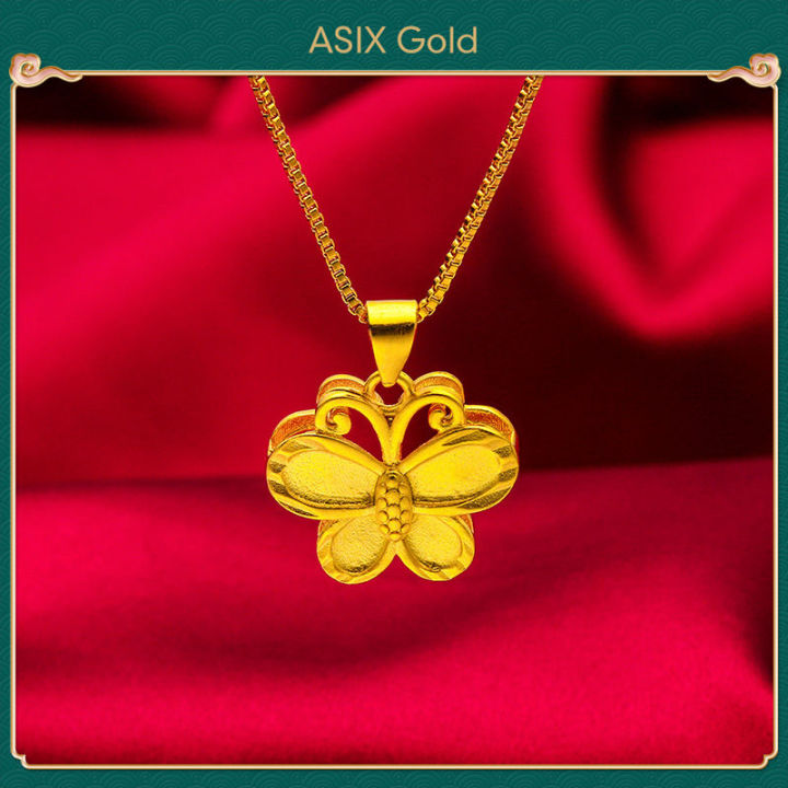 ASIX%20GOLD%20Gold%20Plated%20Womens%20Jewelry%20Set%20Butterfly%20Necklace%20Ring%20is%20a%20great%20gift,%20the%20color%20will%20not%20turn%20black%20or%20peel%20off.%20-%20Image%204