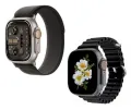 HK ULTRA ONE PLUS sim card Smart Watch, HK ULTRA ONE plus 5G SIM card compatible smart watch, Ultra One+ Smart Watch, Original 5G, GPS, WiFi Call, 4GB RAM, 64GB Memory, Download Any App That Can Take Photos, Android Smartwatch, New - Black. 