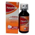 Panadol Syrup PFC For Children Liquid - 100ml Fruit Flavoured Sugar & Alcohol-Free Relief From Pain, Fever. 