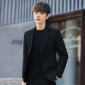 2024 Korean Style Trendy Men's Jacket Handsome Loose Hong Kong Style Suit Jacket Men's Spring and Autumn All-Matching Leisure Suit. 