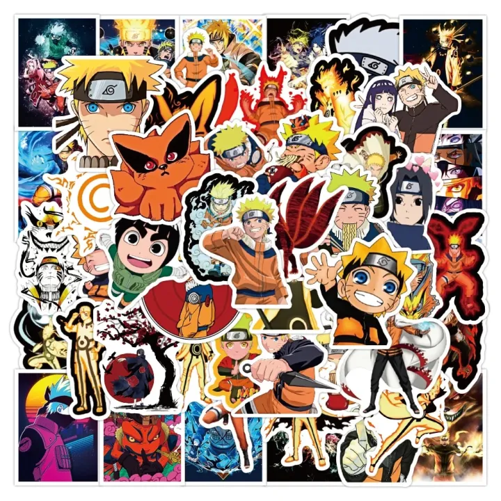 50/100pcs%20Anime%20NARUTO%20Stickers%20Cool%20Uzumaki%20Naruto%20Sticker%20Notebook%20Car%20Bike%20Motorcycle%20Stationery%20Laptop%20Kid%20Decal%20Toys%20Gift%20-%20Image%202