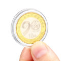 100PCS reinforced wooden commemorative coin torage box. 