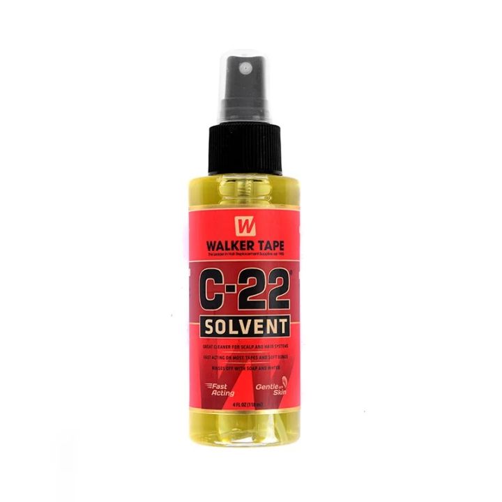 C 22 Solvent Spray Glue Remover C-22 adhesive solvent by Walker Tape for Hair Systems Hair Extensions Lace Wigs & Toupees