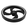 5 Pcs 500mmx6mmX20mm Industrial Aluminum Rubber Measuring Encoder Meter Wheel for Industrial Encoder Encoder Wheel. 