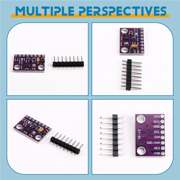 Spi Compass Module 4pcs MPU-9250 MPU9250 BMP280 SPI IIC 10DOF SPI IIC Acceleration ...