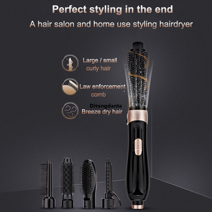 Hair%20dryer%20multi-function%20hair%20device%20hot%20straight%20negative%20ion%20equipment%20hair%20salon%20professional%20leafless%20high%20quality%204-in-1%20-%20Image%206
